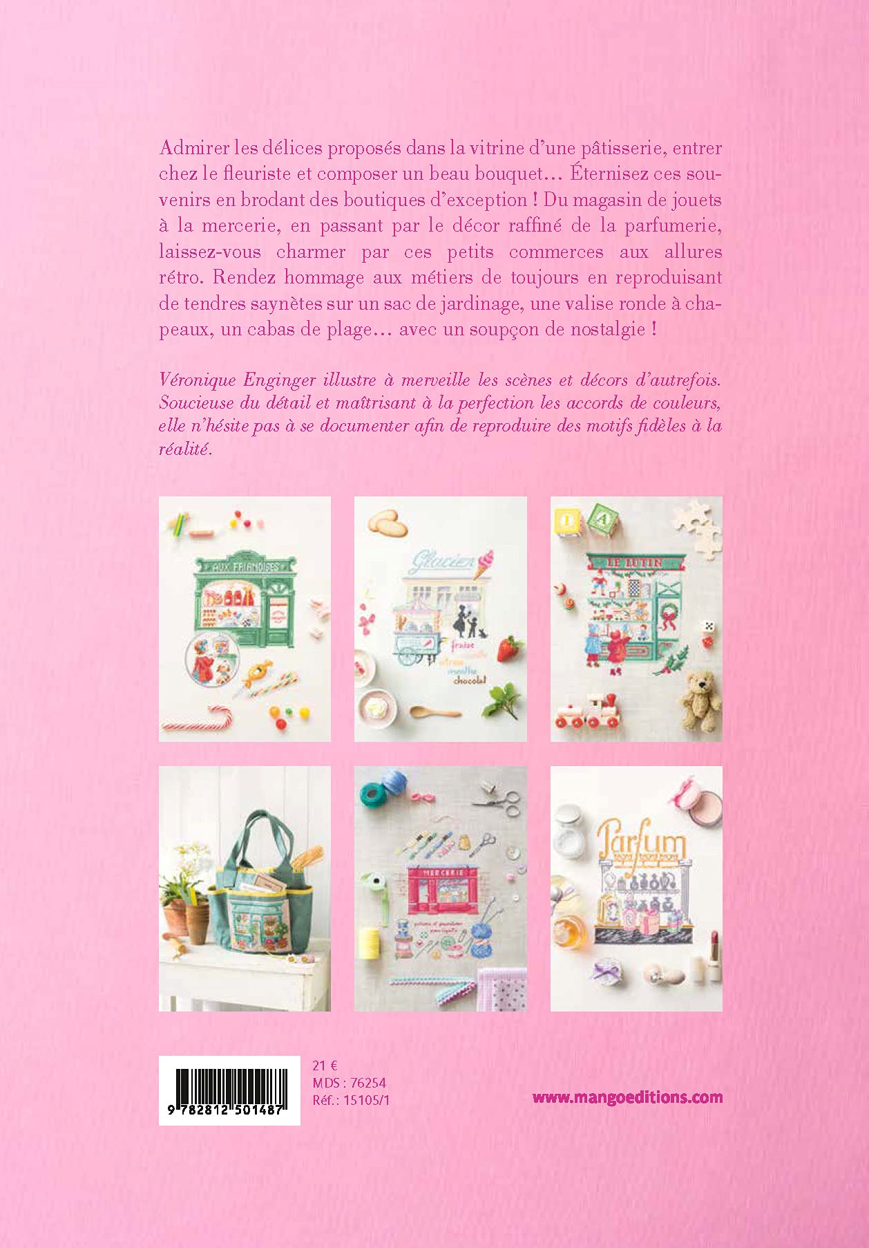 Amazon | MANGO クロスステッチ図案集-フランス語 | 刺しゅう図案 通販
